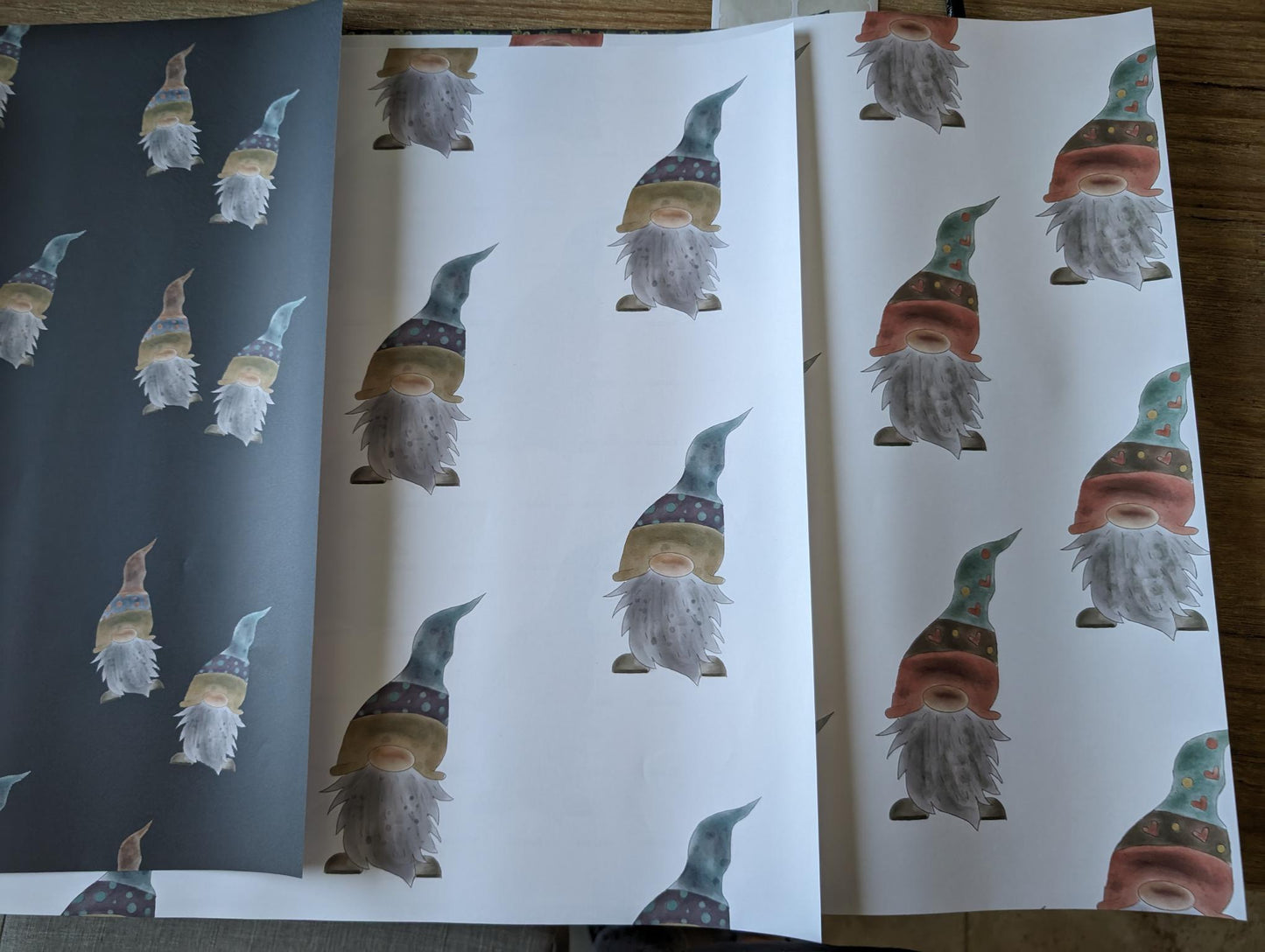 Gnomes Gift Wrap
