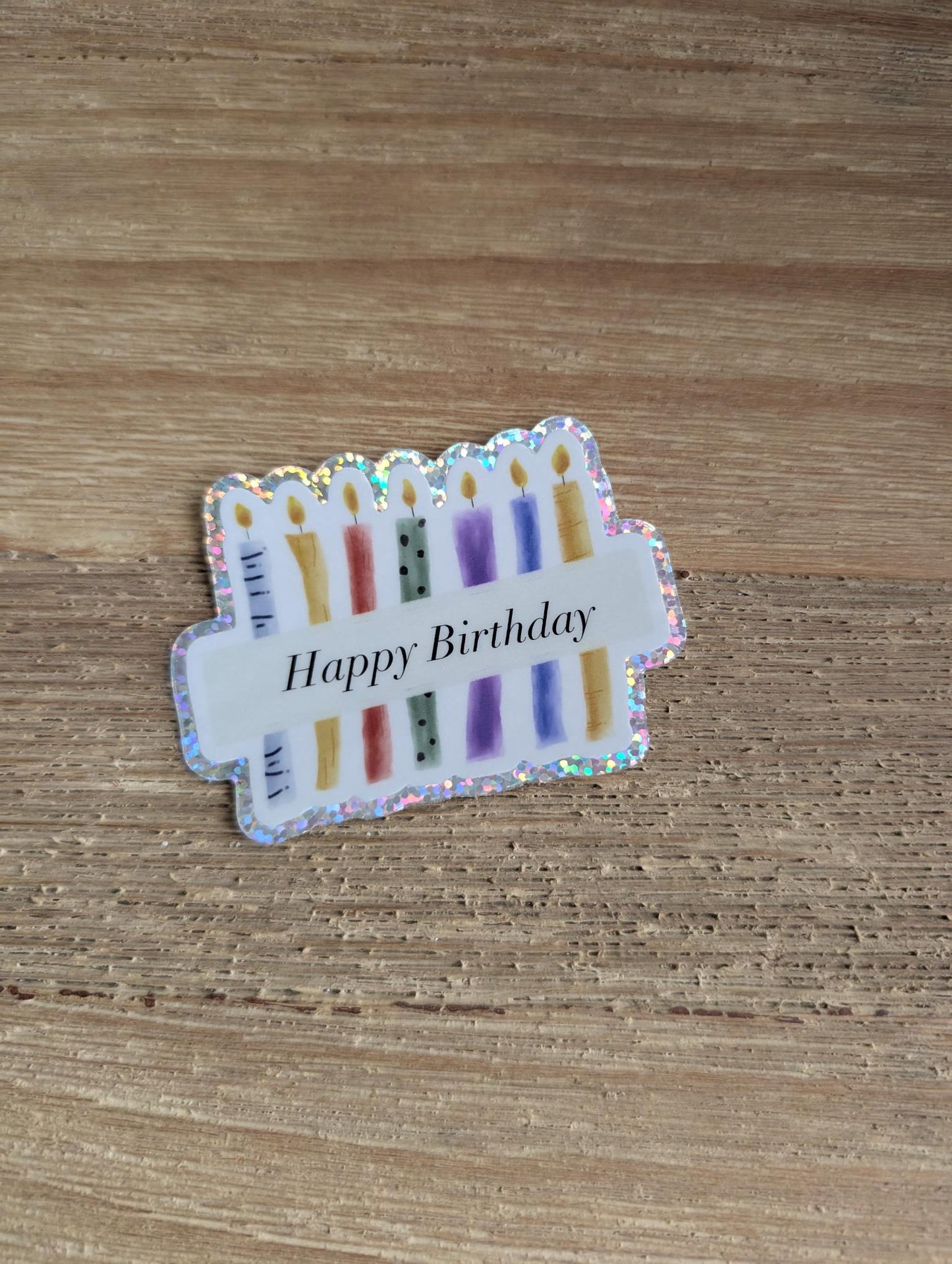 Stickers | Glitter | 3" x 2"