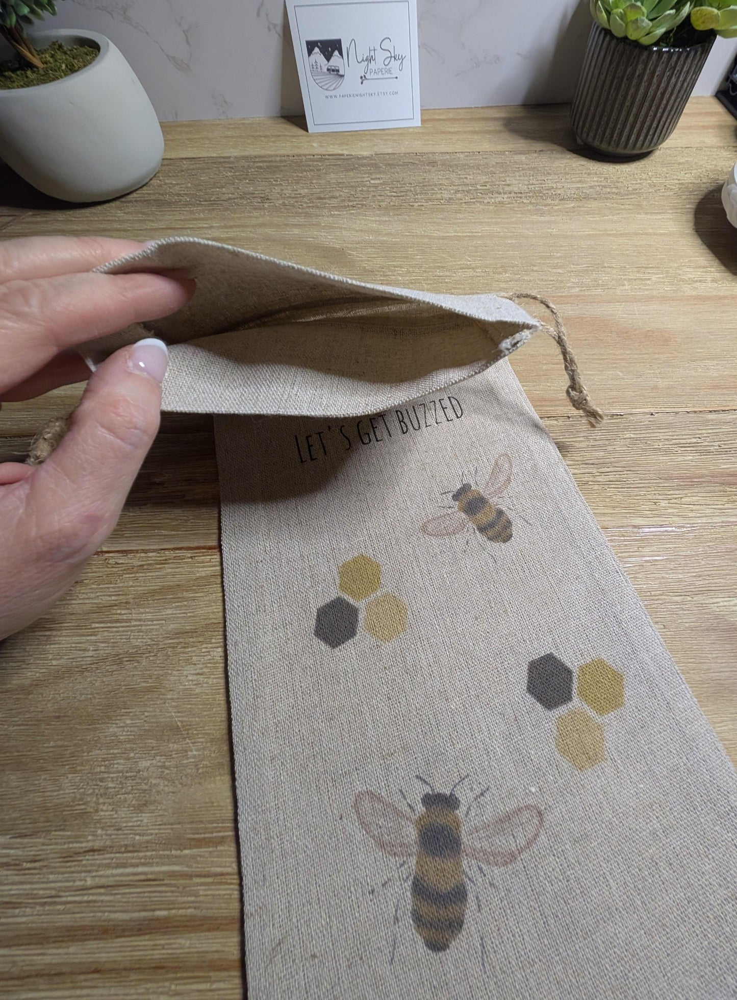 Wine Bag - Linen