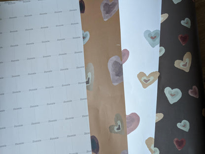 Hearts Gift Wrap
