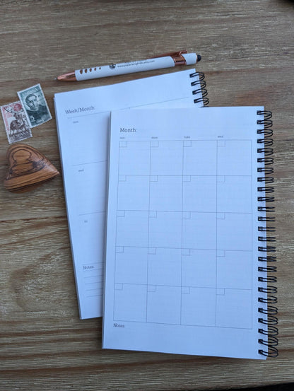 Planner | Annual | 5.5 x 8.5 | Blank dated