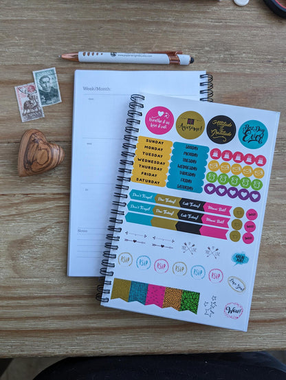 Planner | Annual | 5.5 x 8.5 | Blank dated