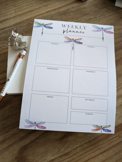Notepad | Weekly Planner | 8.5x11