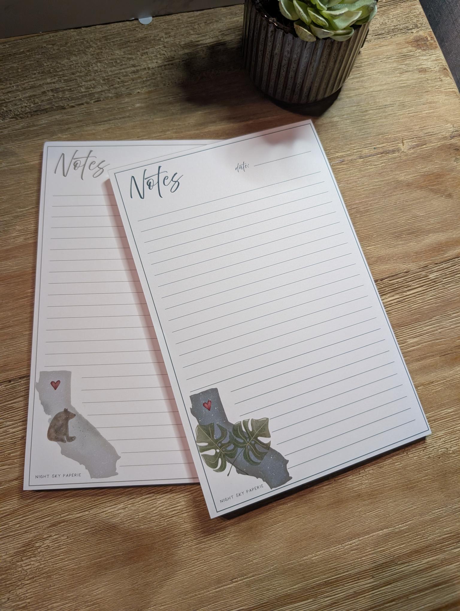 Notepad | Large | 5.5x8.5