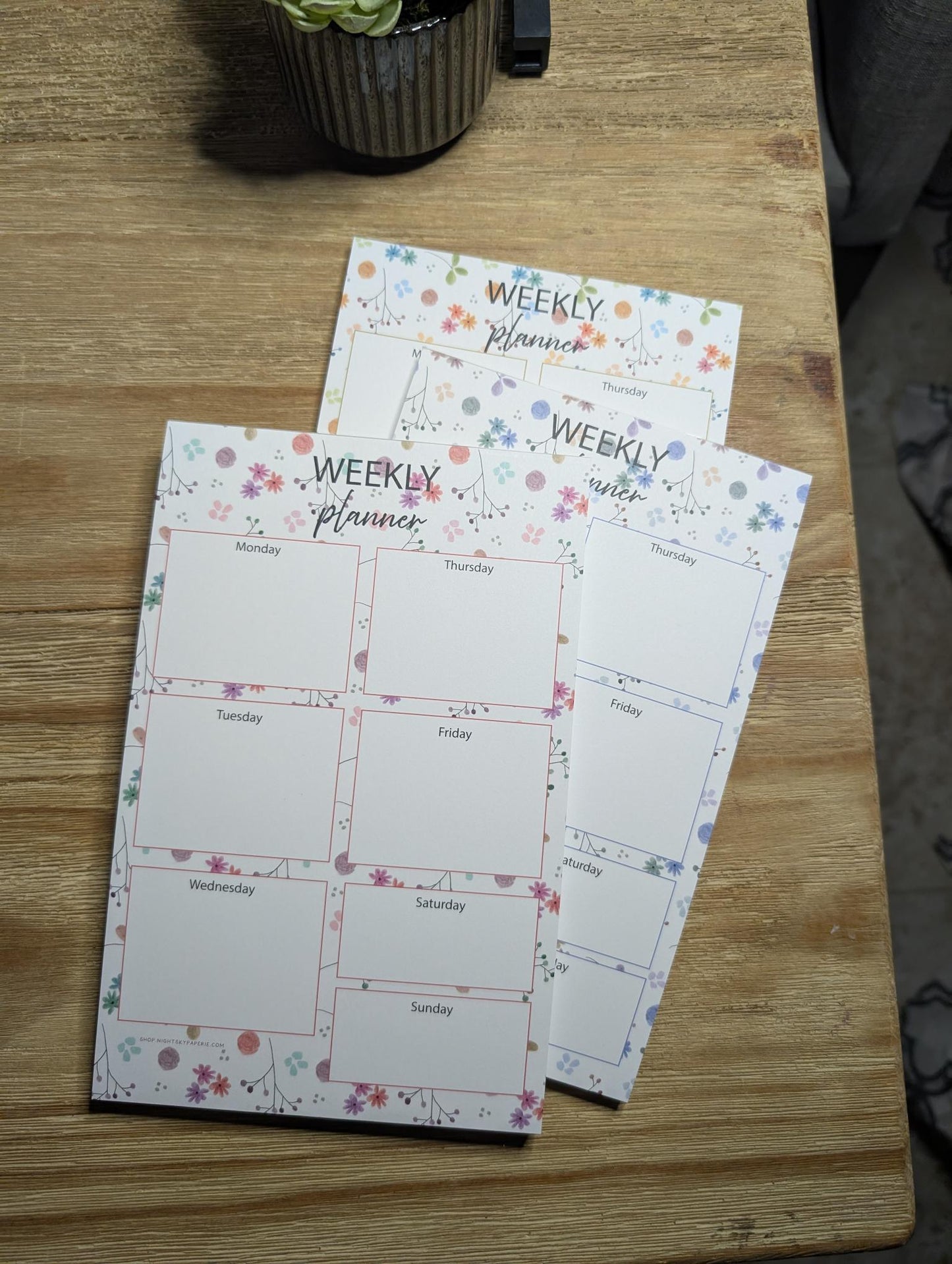 Notepad | Weekly Planner | 5.5x8.5