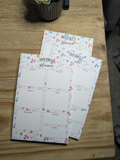 Notepad | Weekly Planner | 5.5x8.5