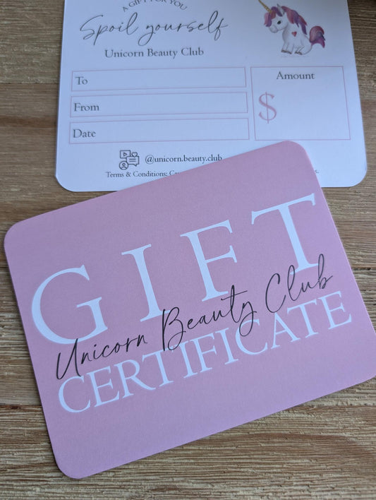 Gift Certificate