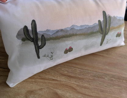 Pillow | Canvas | 12" x 18" | 18" x 18" | Watercolor