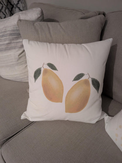 Pillow | Canvas | 12" x 18" | 18" x 18" | Watercolor