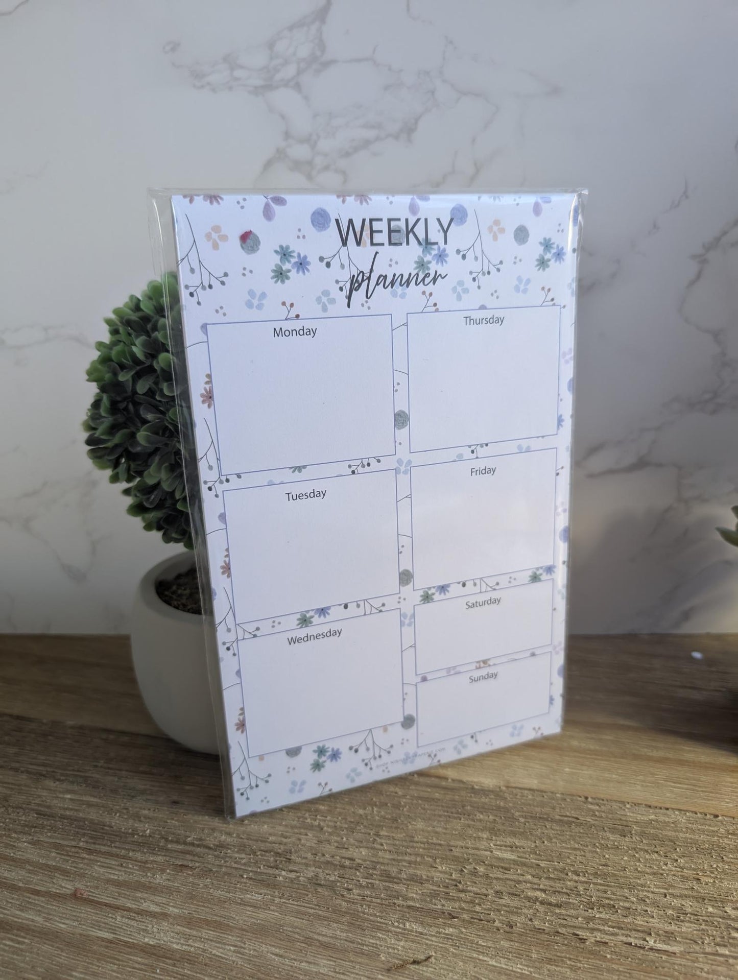 Notepad | Weekly Planner | 5.5x8.5