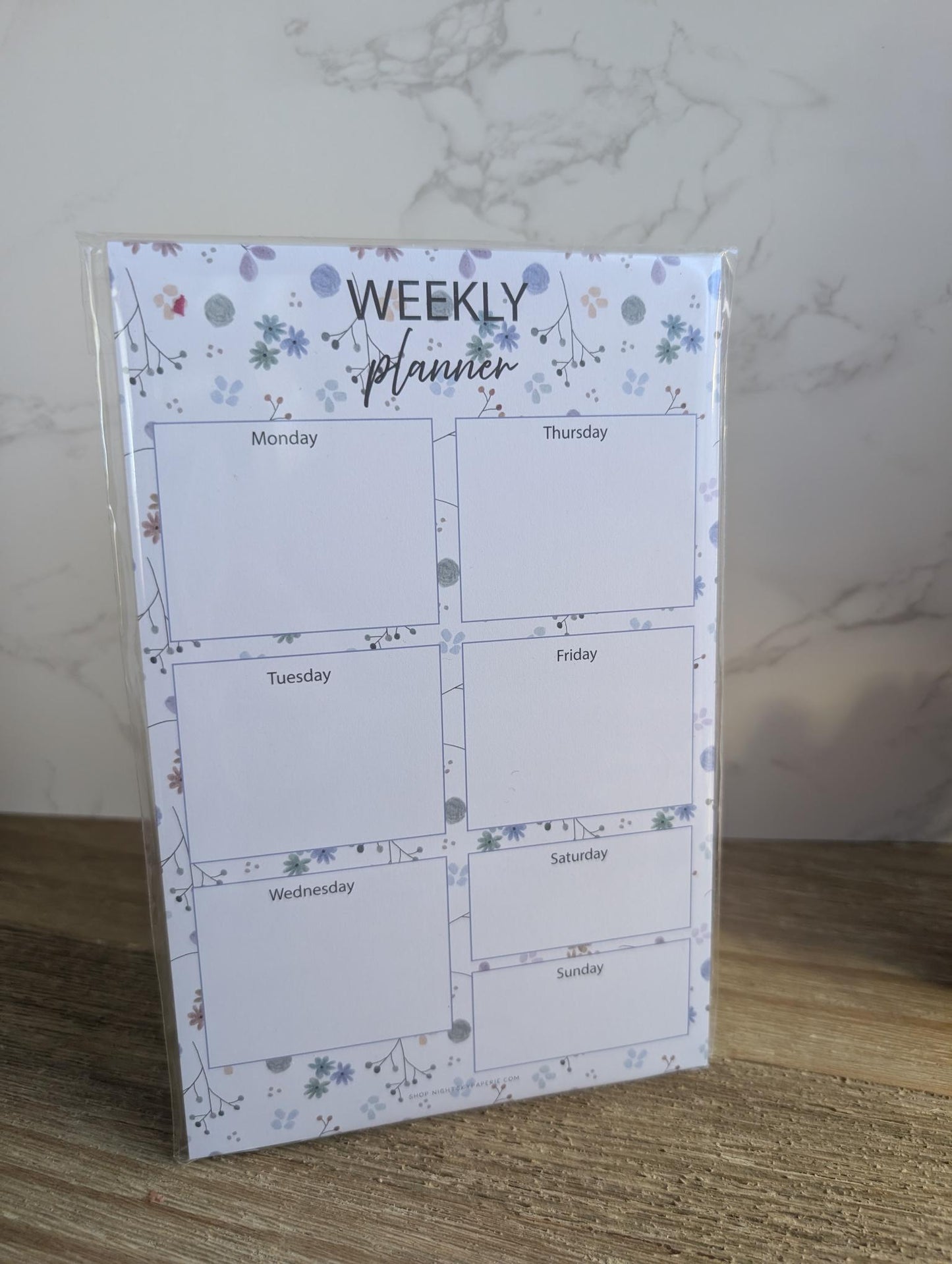 Notepad | Weekly Planner | 5.5x8.5