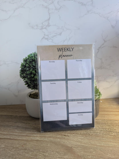 Notepad | Weekly Planner | 5.5x8.5