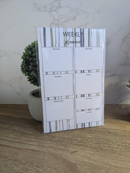 Notepad | Weekly Planner | 5.5x8.5