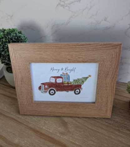 Framed Art | Holiday Collection | 8x10 in | 5x7 in | Watercolor Design