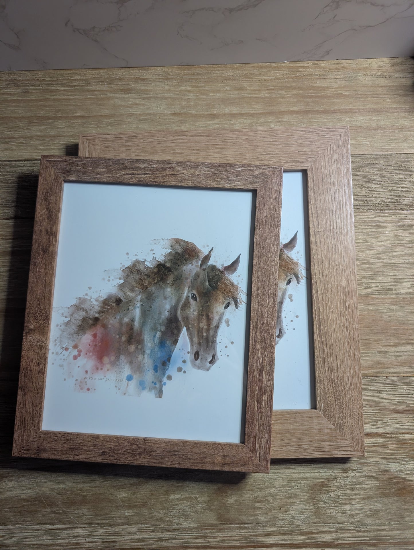 Framed Art | Animal Rescue | Limited Edition | 8x10 in  | Watercolor