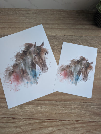 Framed Art | Animal Rescue | Limited Edition | 8x10 in  | Watercolor