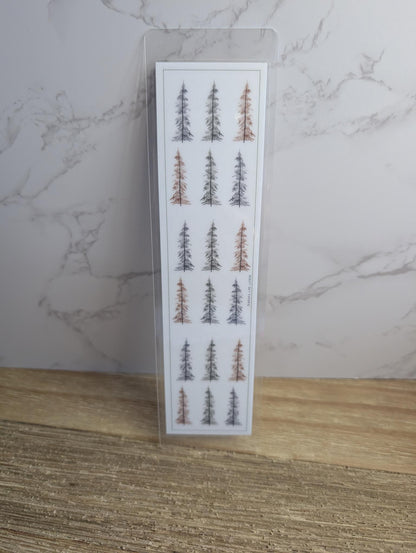 Bookmarks | Laminated | 2x8 inch | Watercolor Stationery