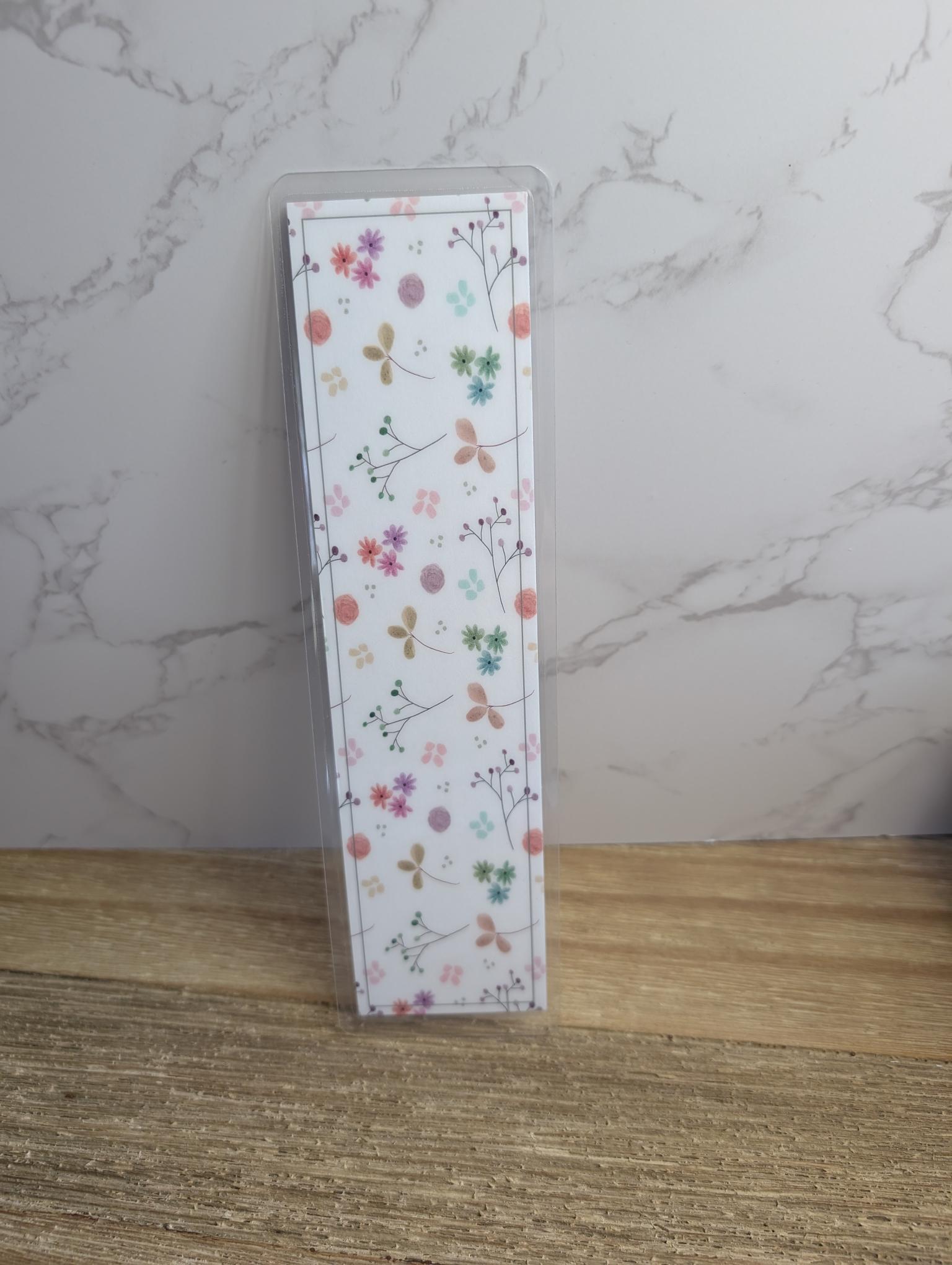 Bookmarks | Laminated | 2x8 inch | Watercolor Stationery