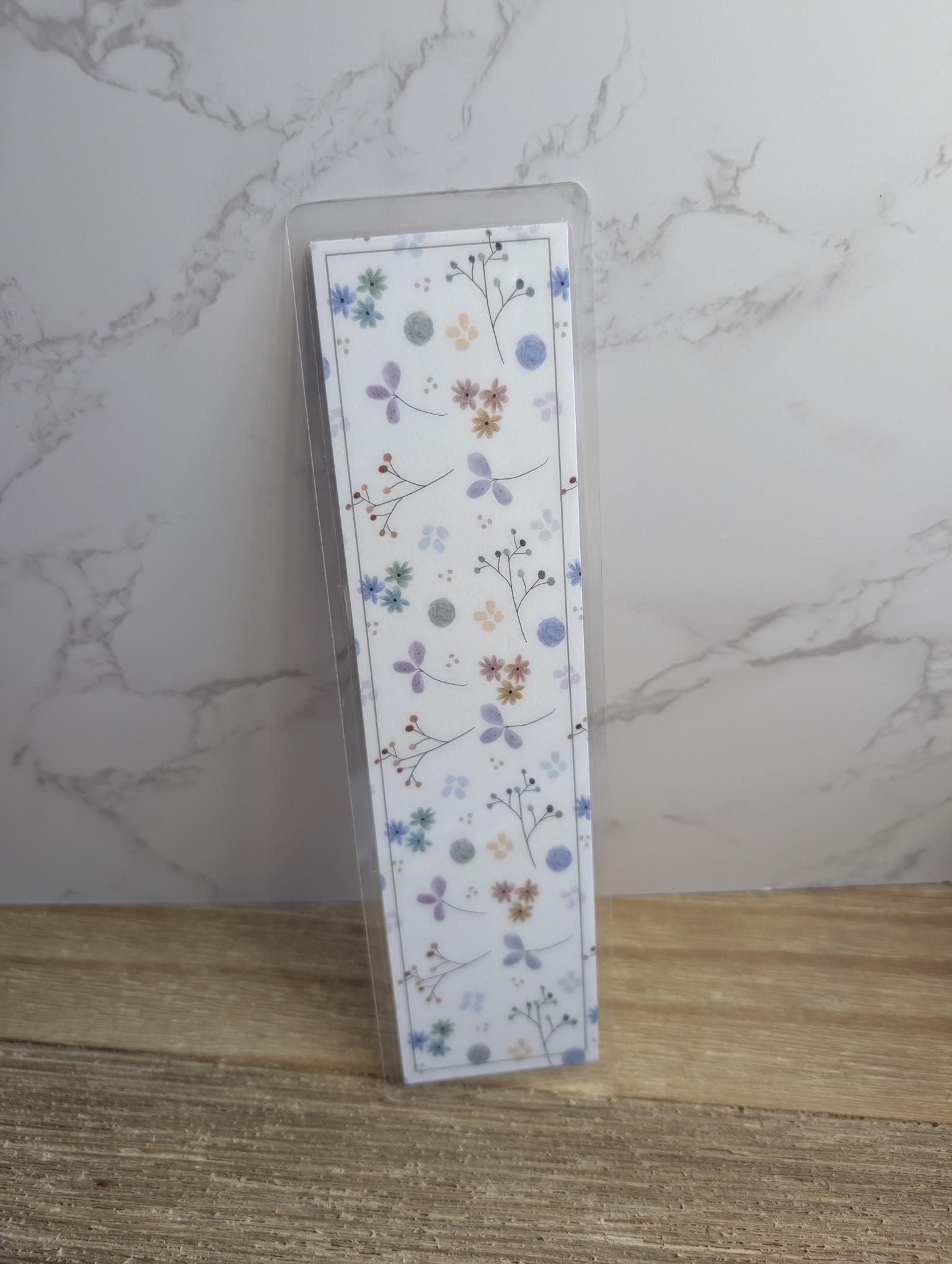 Bookmarks | Laminated | 2x8 inch | Watercolor Stationery