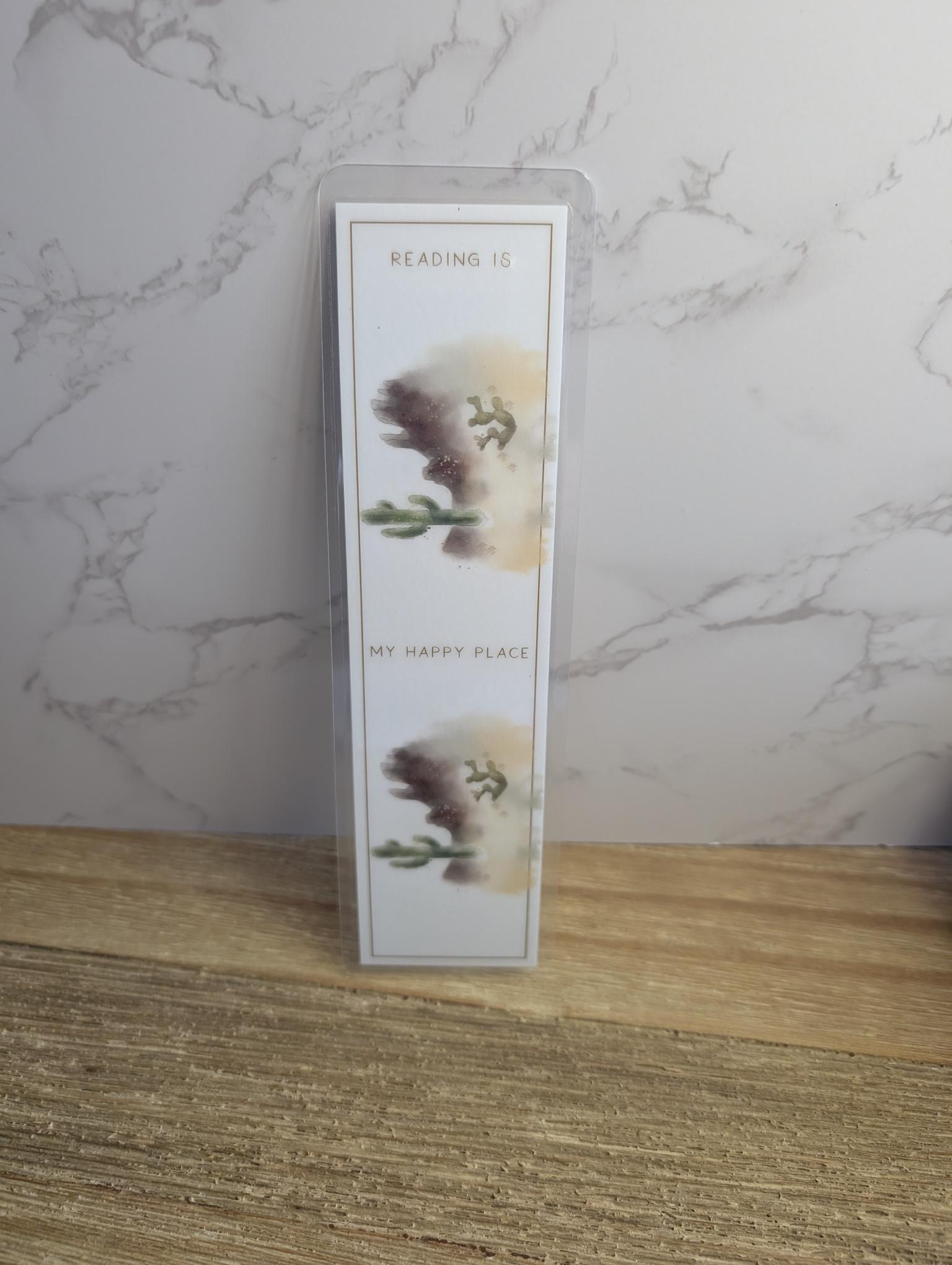 Bookmarks | Laminated | 2x8 inch | Watercolor Stationery