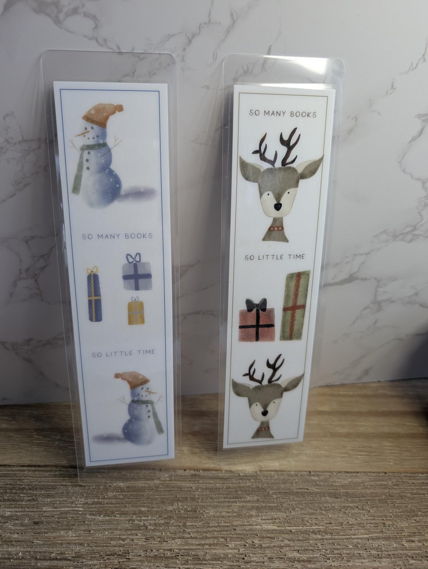 Bookmarks | Laminated | 2x8 inch | Watercolor Stationery