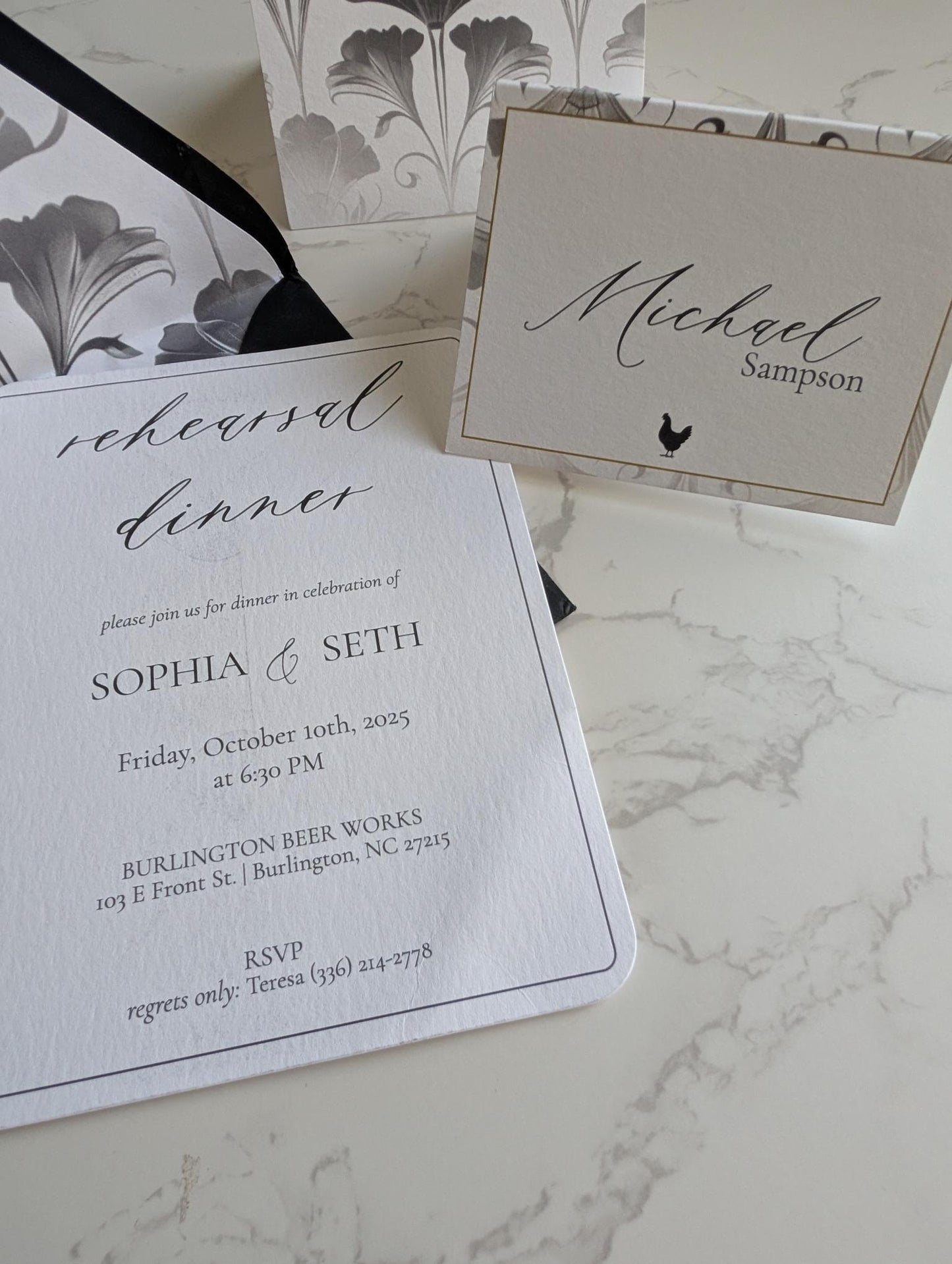 Art Deco Invitation Suite