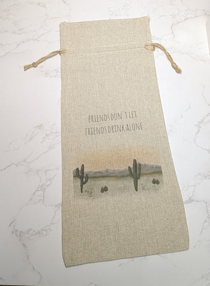 Wine Bag - Linen