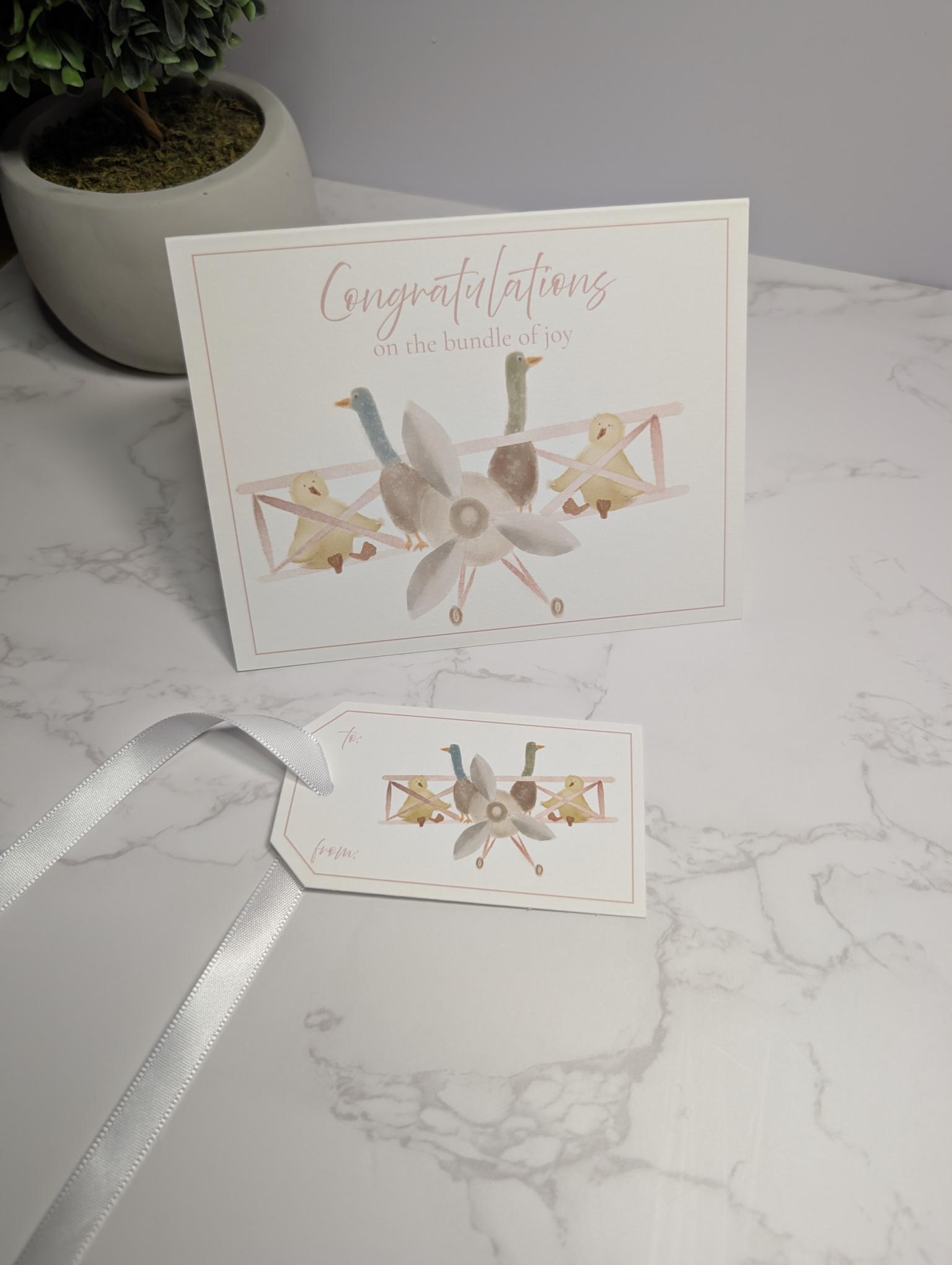Baby Collection | Notecard & Gift Tag