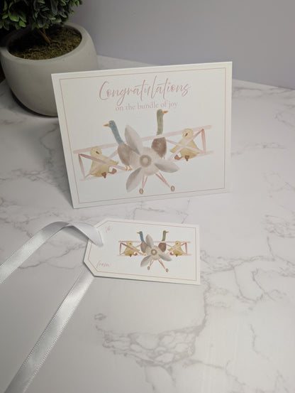 Baby Collection | Notecard & Gift Tag