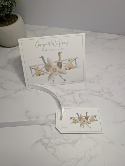 Baby Collection | Notecard & Gift Tag