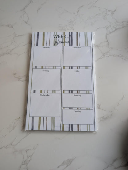 Notepad | Weekly Planner | 5.5x8.5" | 8.5x11"