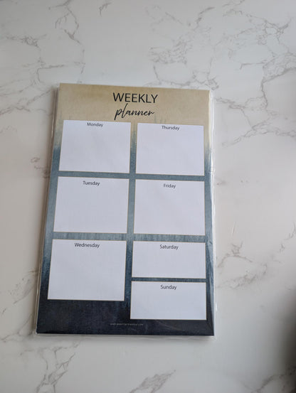 Notepad | Weekly Planner | 5.5x8.5" | 8.5x11"