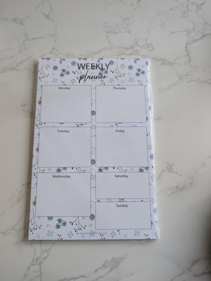 Notepad | Weekly Planner | 5.5x8.5" | 8.5x11"