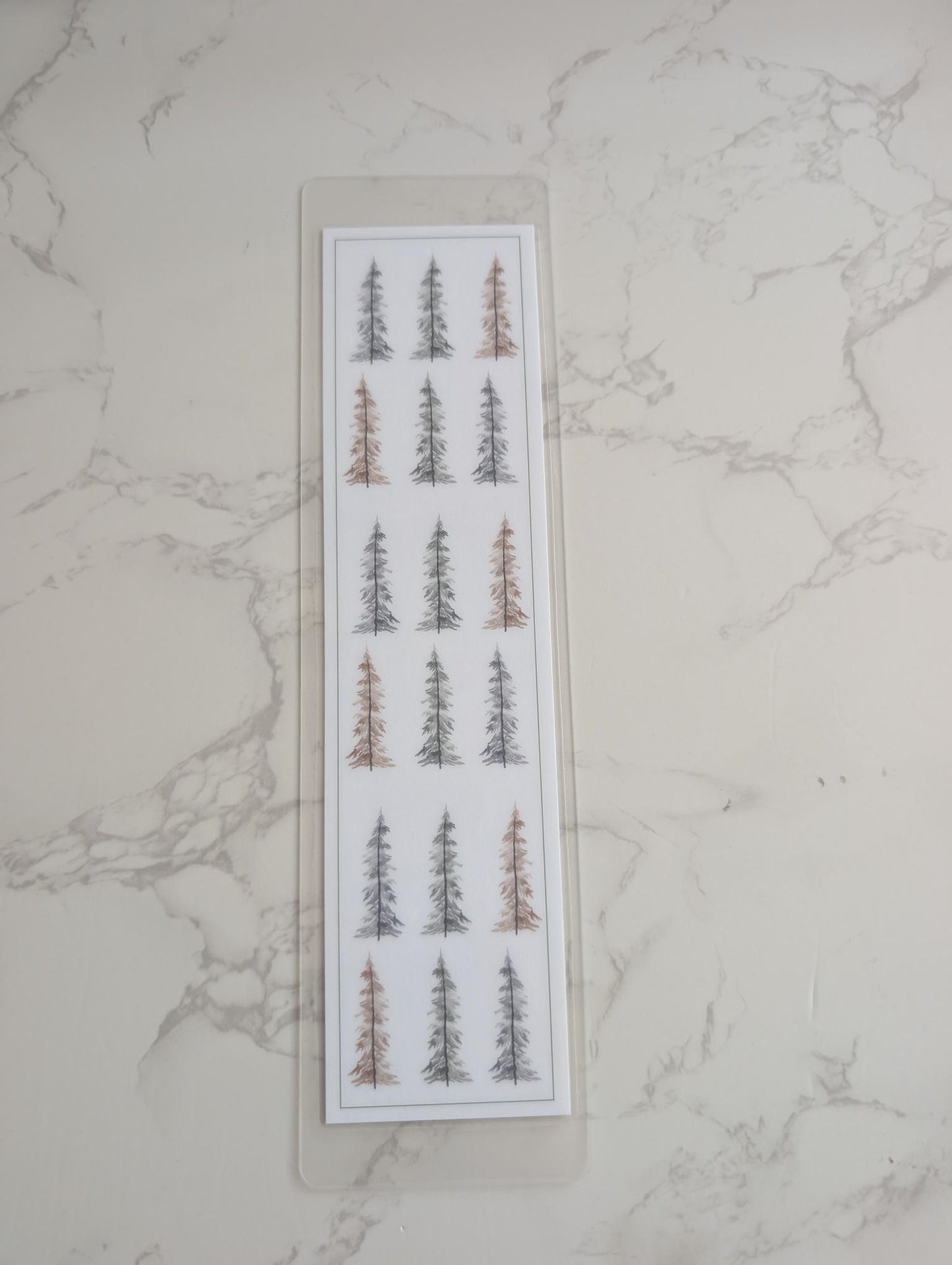 Bookmarks | Laminated | 2x8 inch | Watercolor Stationery