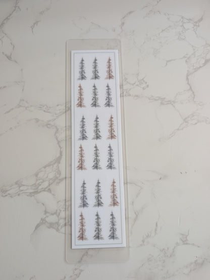 Bookmarks | Laminated | 2x8 inch | Watercolor Stationery