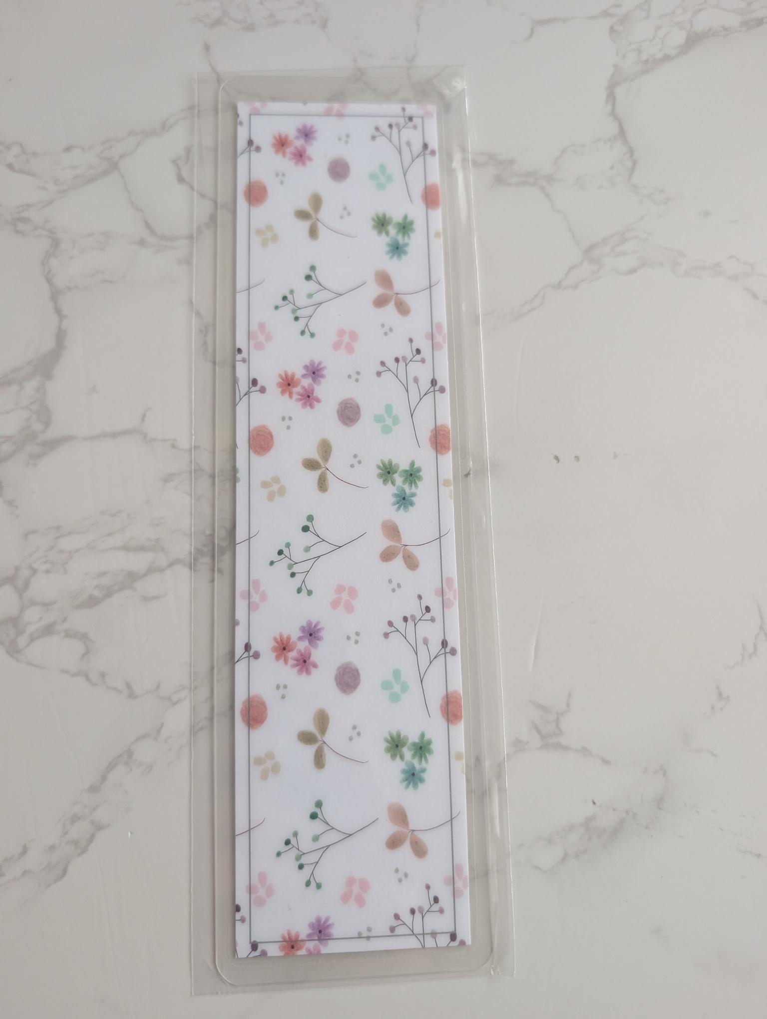 Bookmarks | Laminated | 2x8 inch | Watercolor Stationery