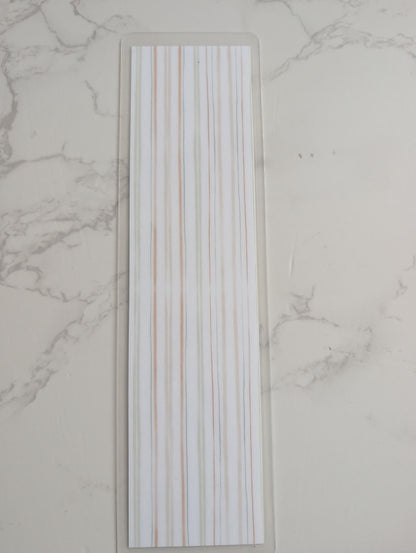 Bookmarks | Laminated | 2x8 inch | Watercolor Stationery