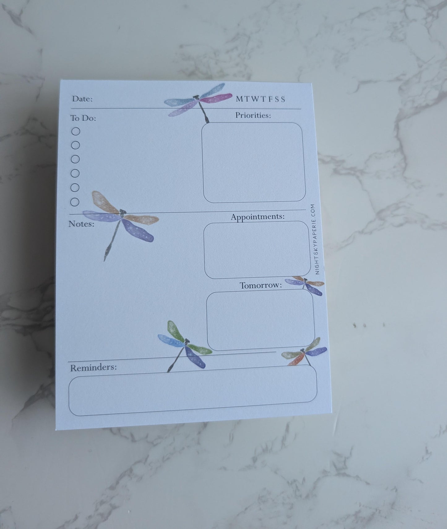 Notepad | Daily Tasks | 4.25x5.5"