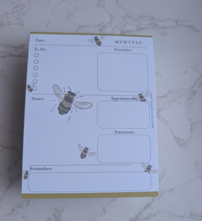 Notepad | Daily Tasks | 4.25x5.5"
