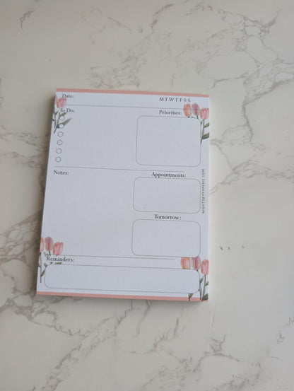 Notepad | Daily Tasks | 4.25x5.5"