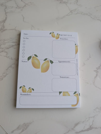 Notepad | Daily Tasks | 4.25x5.5"