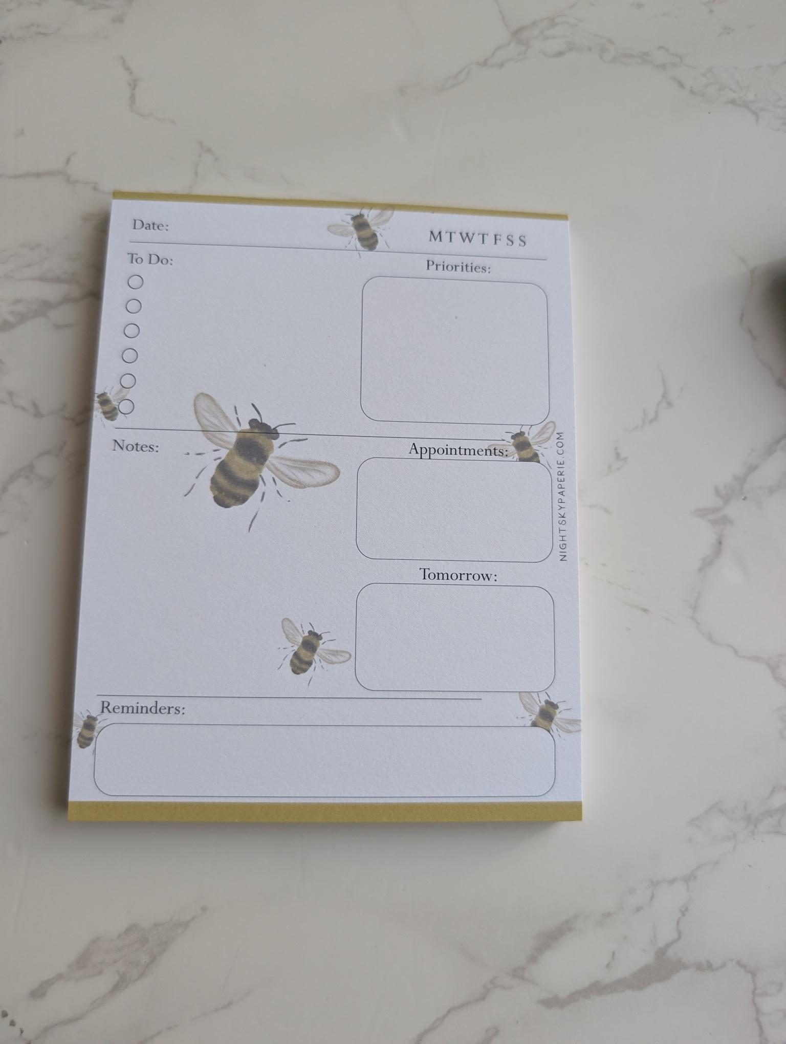 Notepad | Daily Tasks | 4.25x5.5"