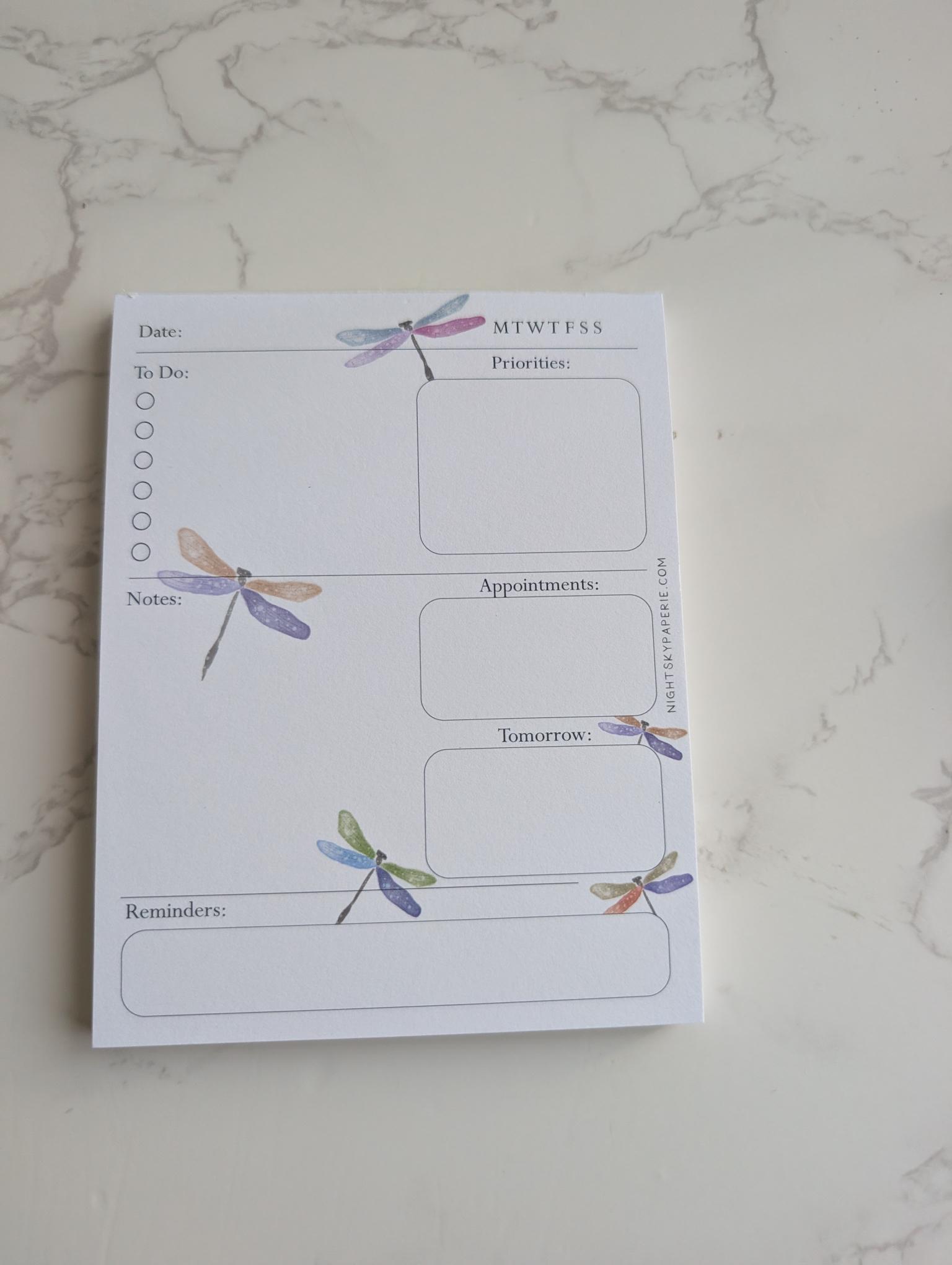 Notepad | Daily Tasks | 4.25x5.5"