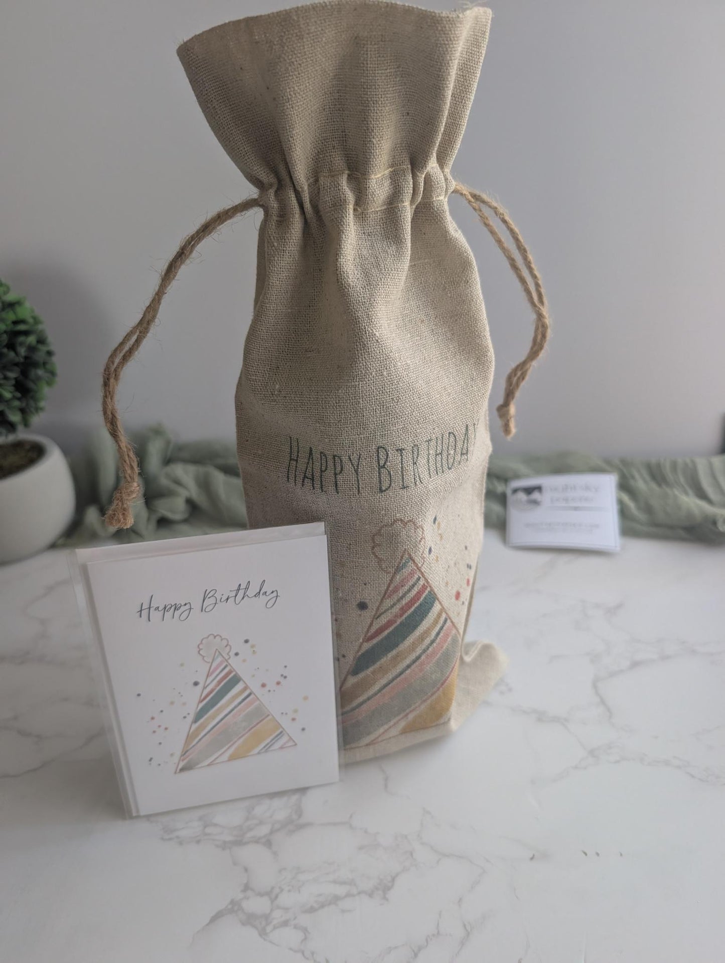 Wine Bag - Linen