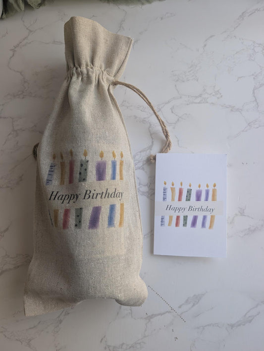 Wine Bag - Linen
