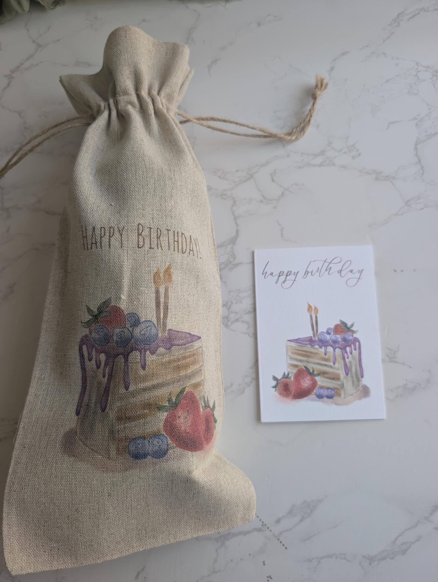 Wine Bag - Linen