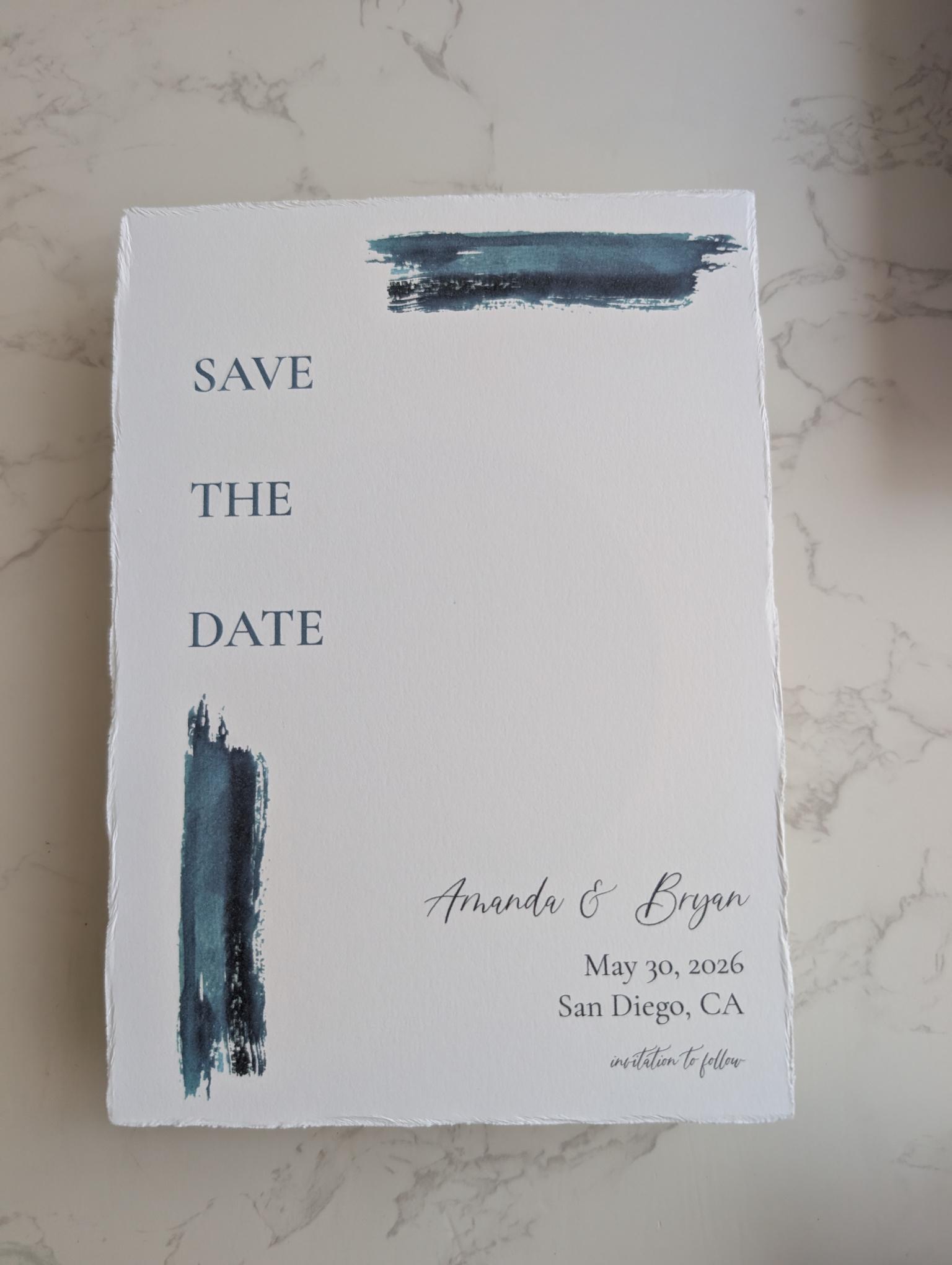 Save the Date | Paint Suite | Wedding Watercolor
