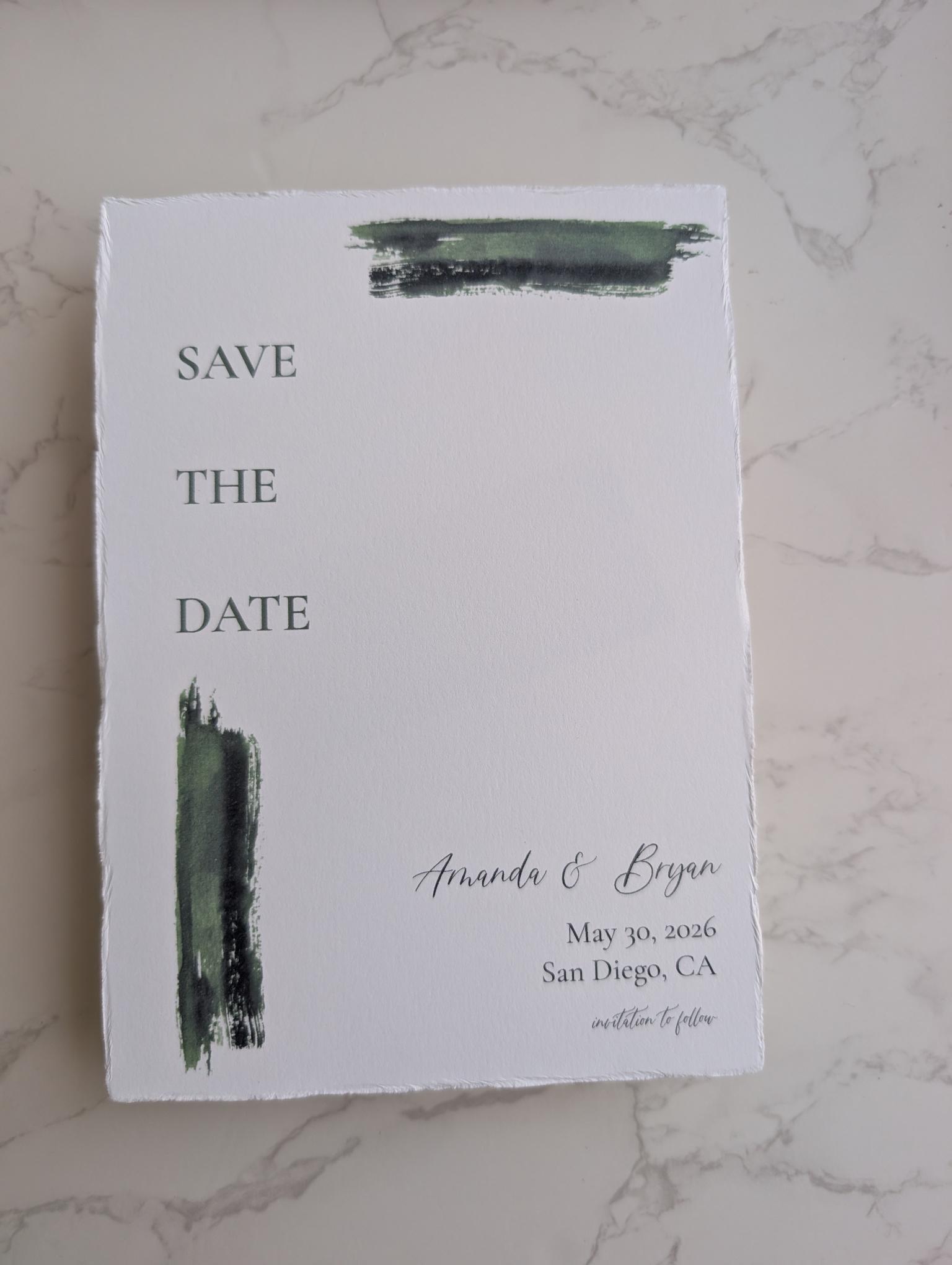 Save the Date | Paint Suite | Wedding Watercolor