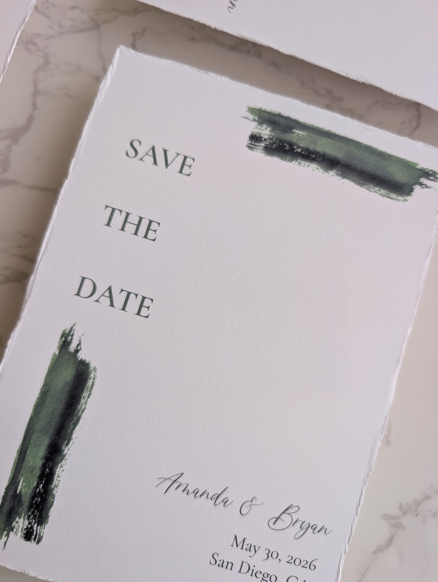 Save the Date | Paint Suite | Wedding Watercolor