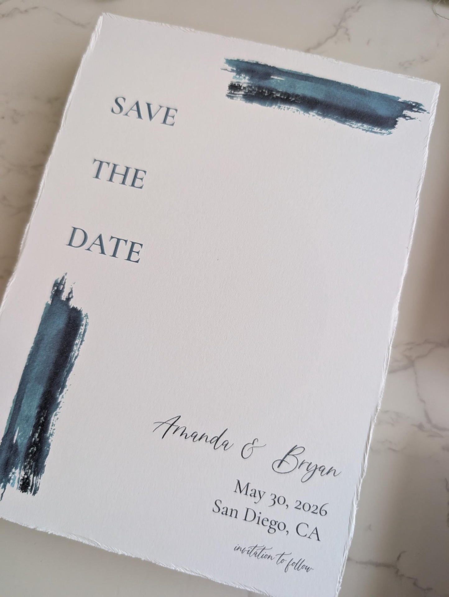 Save the Date | Paint Suite | Wedding Watercolor